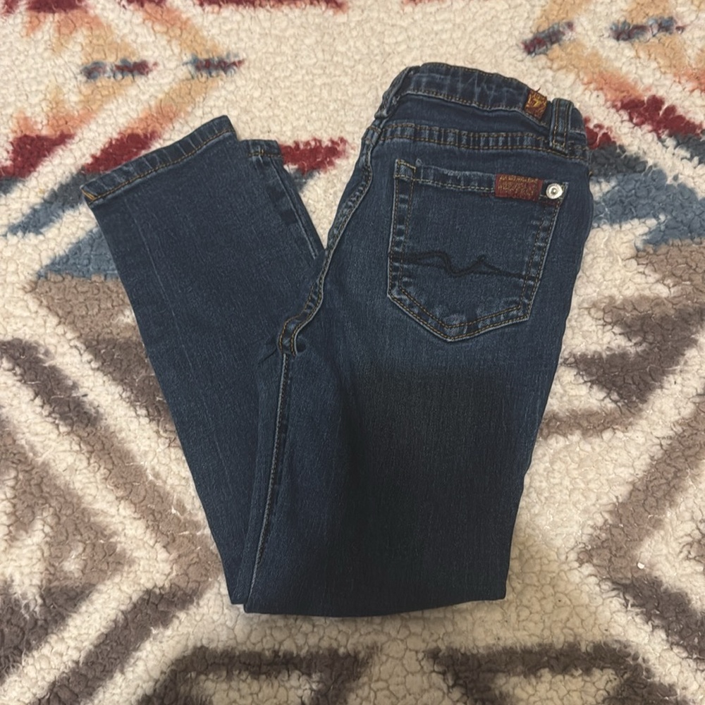 7 for all Mankind Skinny Jeans Girls size 6